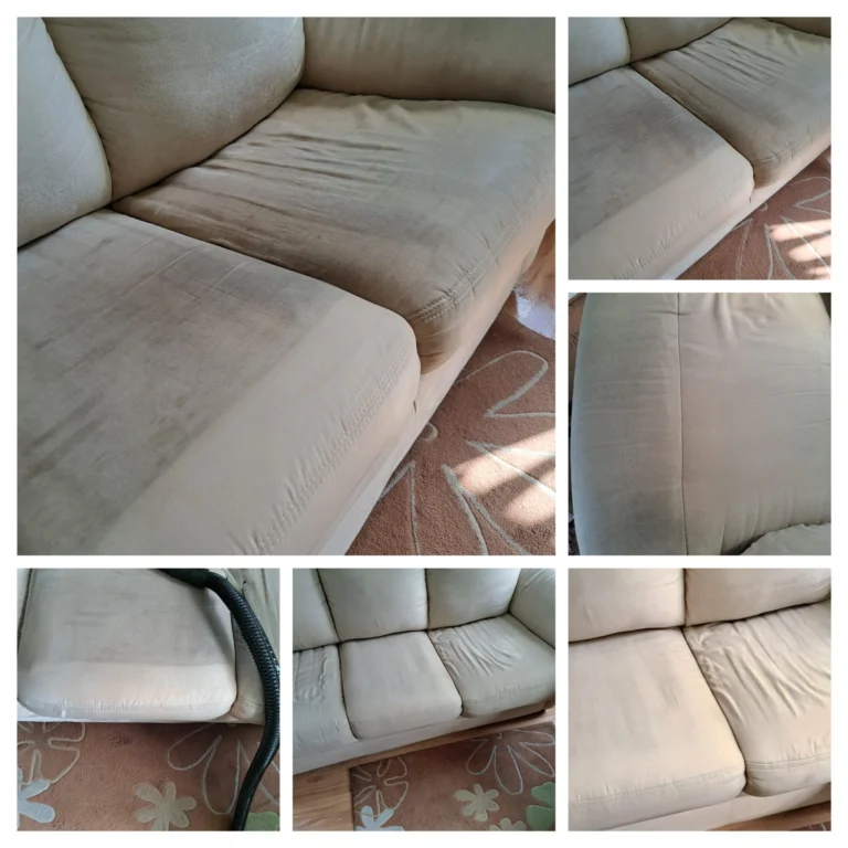 czyszczenie kanapy z alcantary poznań